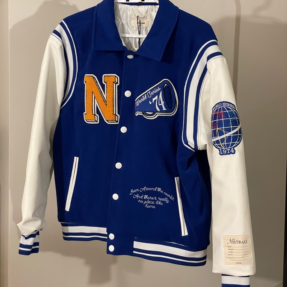 Neutrals varsity jackie